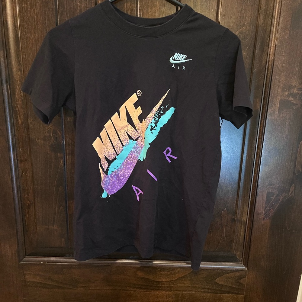 Boys Black Nike Air Shirt